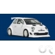 Fiat Abarth 500 Assetto Corse Kit blanc