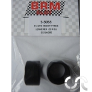 Pneus Av Taille Basse x4(Pour F1 GTR 1/24)