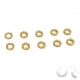 Cales en Laiton Pour Axes de 3mm (0.5mm) x10 - 1/24
