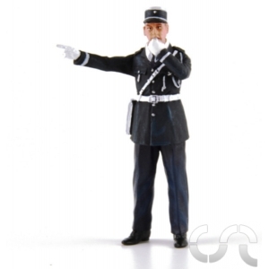 Figurine André "Policier avec son Sifflet x1