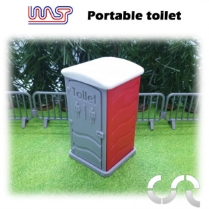 Toilette Portable Rouge