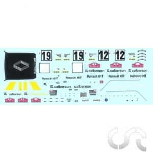 Planche décalque: Renault 5 Alpine Gr.2