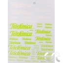 Planche décalque: Telefonica