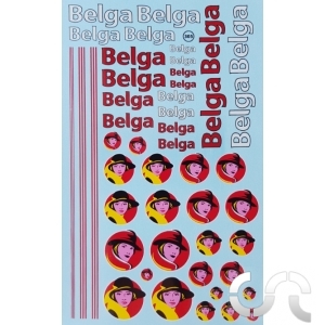Planche décalque: New Belga