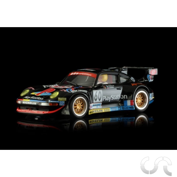 Décalcomanie Porsche 911 GT2 N°69 Le Mans 1998 à L'échelle 1/24 - Neuve Carpena