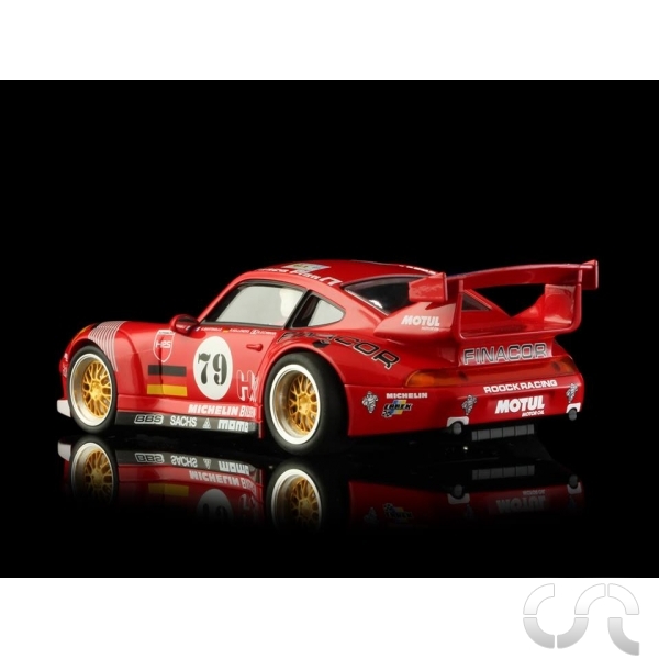 Autocollants Porsche 911 GT2 Le Mans 1996 – Plusieurs échelles : 1:32, 1:43, 1:24, 1:18