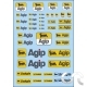 Planche décalque: AGIP