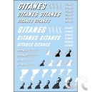 Planche décalque: GITANES