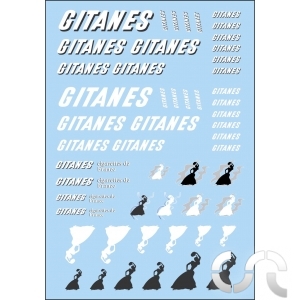 Planche décalque: GITANES