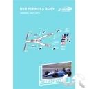 Planche décalque: "Renault JS27 - LOTO" Pour Formula NSR 86/89