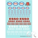 Planche décalque: "Esso"