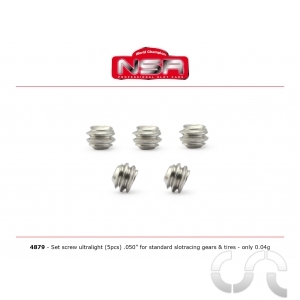 Vis Allen "0.50" Ultral&eacute;g&egrave;re pour couronne et jante Standard x5