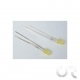 Leds Jaune Xenon 3mm x2