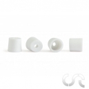 Cache Caoutchouc (H1.5mm) Blanc Pour Vis De Fixation Carrosserie x4 - 1/24