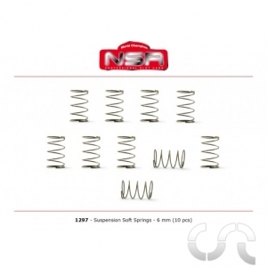 Ressorts de Suspension SOFT Pour Formula 86/89 x10