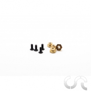 Ecrou De Roulement Minicars Laiton H1.5mm x4 