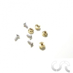 Écrous + Vis H3.0mm Pour Châssis Flottant Revo Slot