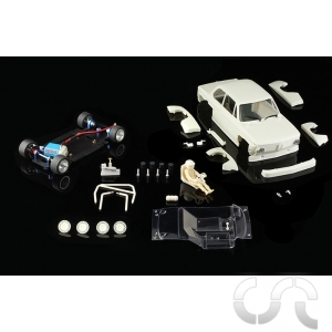 BMW2002ti Kit Blanc Complet - Carrosserie LM Type B-Feux Ar Carrés