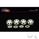 McLaren F1 GTR Inserts de Roue Non peints