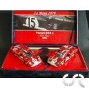Coffret Ferrari 512S LM70" N°14 et N°15