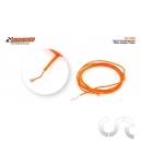 Fil silicone Orange 1.5mm (1mètre)