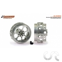 Jante "Monza-2" 17.2x10 Aluminium (Vis M2.5) x2
