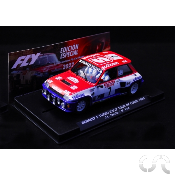 RENAULT 5 Turbo Rallye Tour de Corse TdC 1982 #3 Therier Sodicam IXO