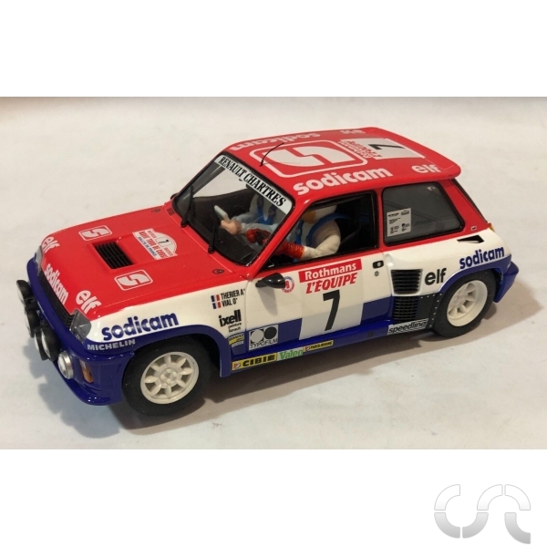 Voiture De Course SCALEXTRIC Renault 5 Turbo Tour De Corse '84 - Slot 1:32 - Jouet De Collection Pour Enfant Et Adulte