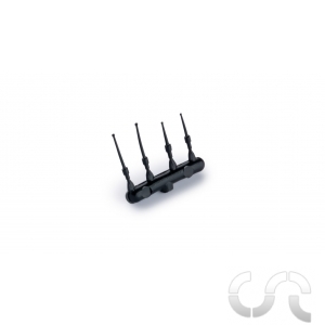 Accessoires Set d'Antennes Caoutchouc (2+2)