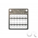 Cales d'Axes "MINI" (0.20mm) Acier Inox pour Axes de 2.38mm x24