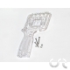 Coque transparente de poignée (type Parma)