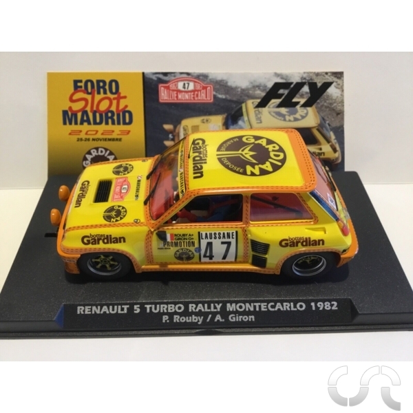 Miniature Renault 5 Turbo Rallye Monte-Carlo 1985 Dany Snobeck - Échelle 1:43, Décalcomanies Virate