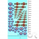 Planche décalque: MARTINI
